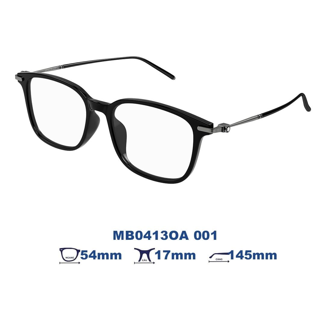 Gọng kính MONTBLANC MB0413OA 001