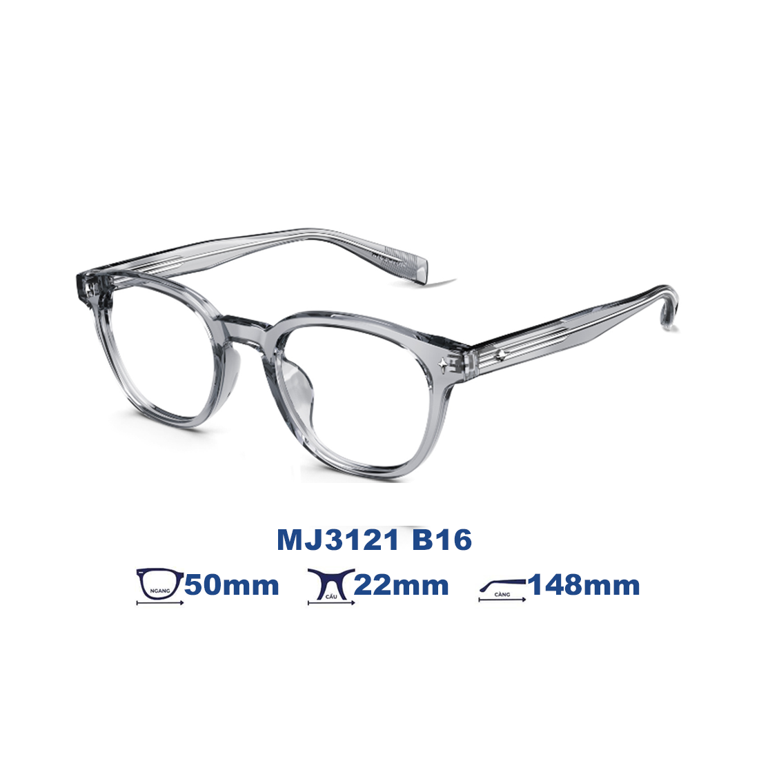 Gọng kính MOLSION MJ3121 B16