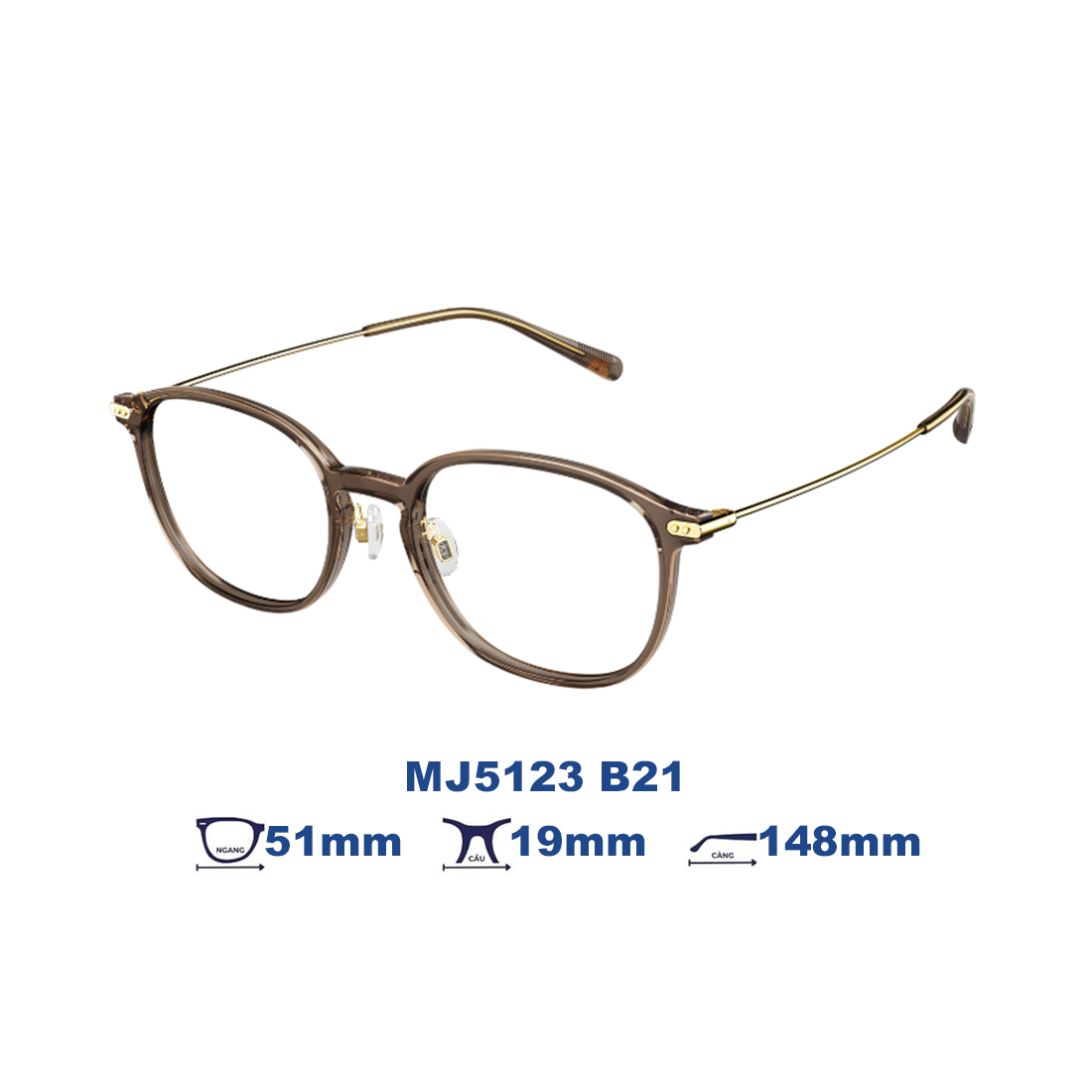  Gọng kính MOLSION MJ5123 B21 