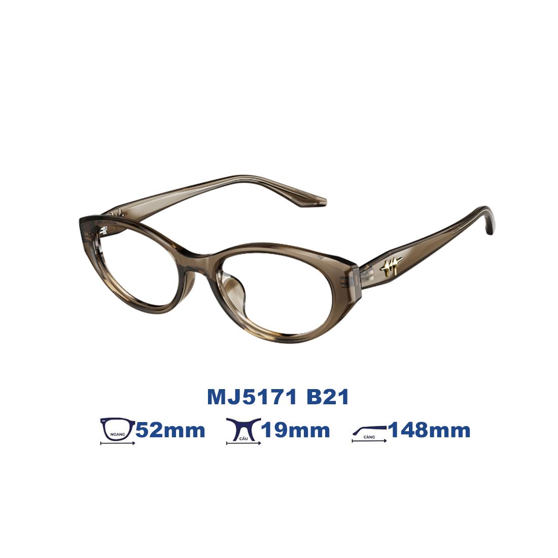  Gọng kính MOLSION MJ5171 B21 