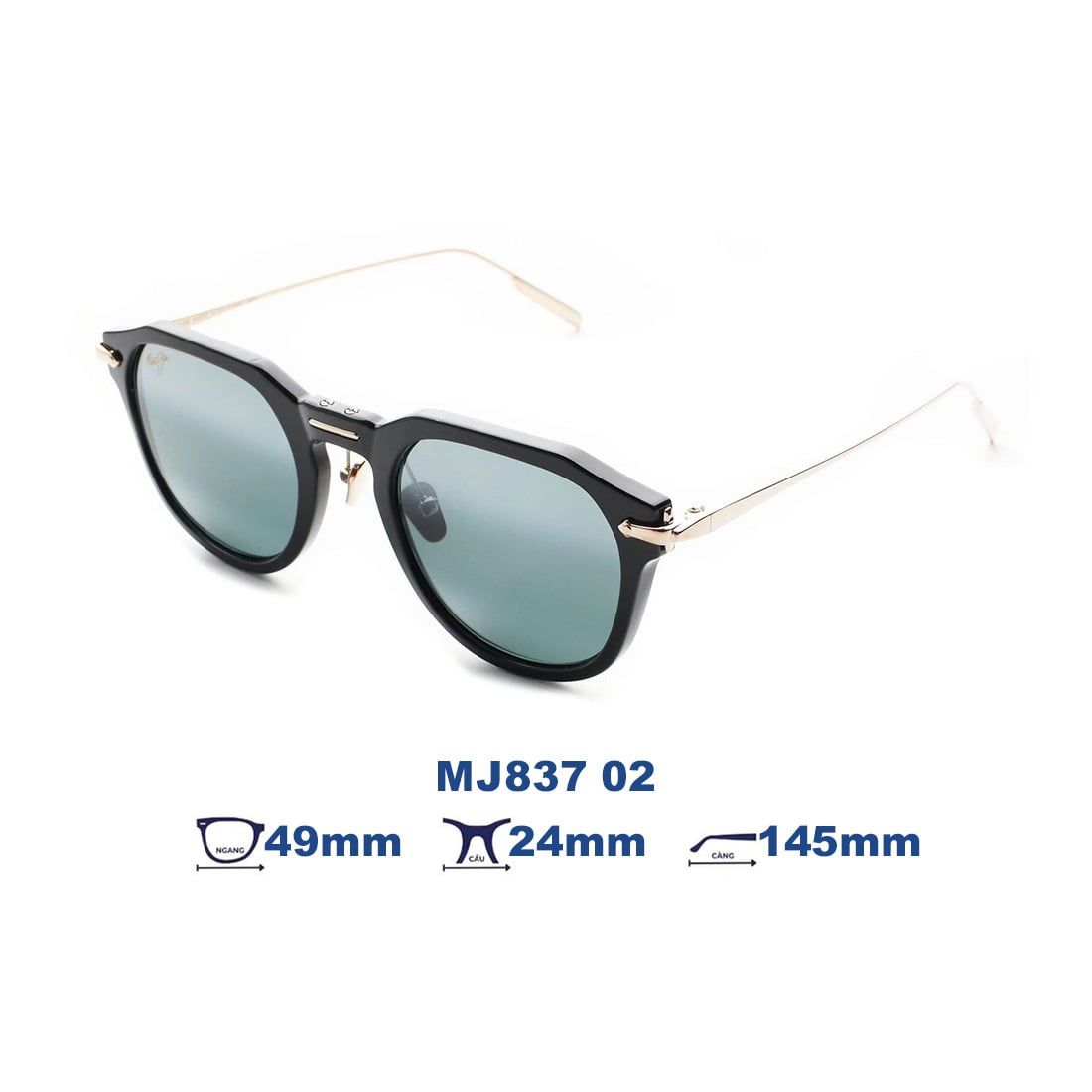 Kính mát MAUI JIM MJ837 02