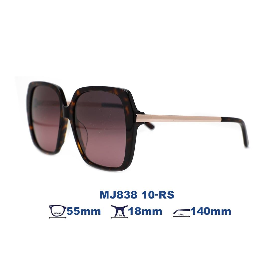 Kính mát MAUI JIM MJ838 10-RS