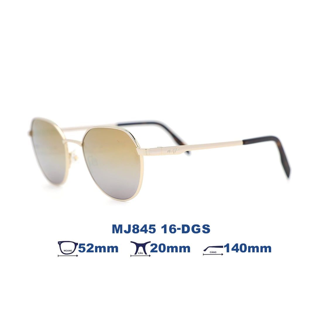 Kính mát MAUI JIM MJ845 16-DGS