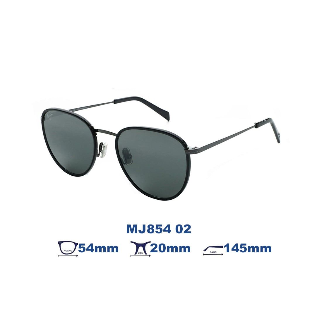 Kính mát MAUI JIM MJ854 02