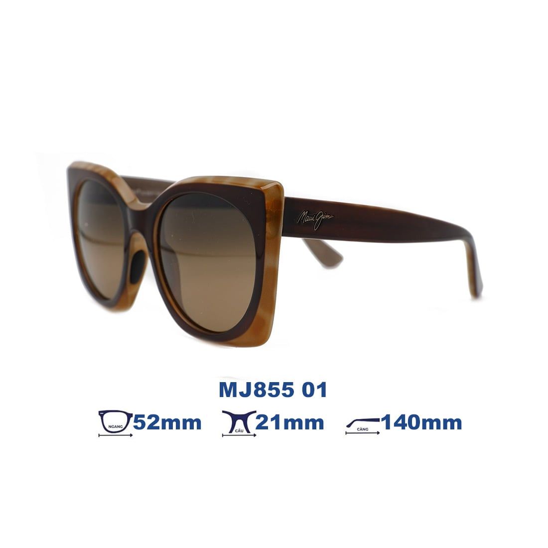 Kính mát MAUI JIM MJ855 01-HS