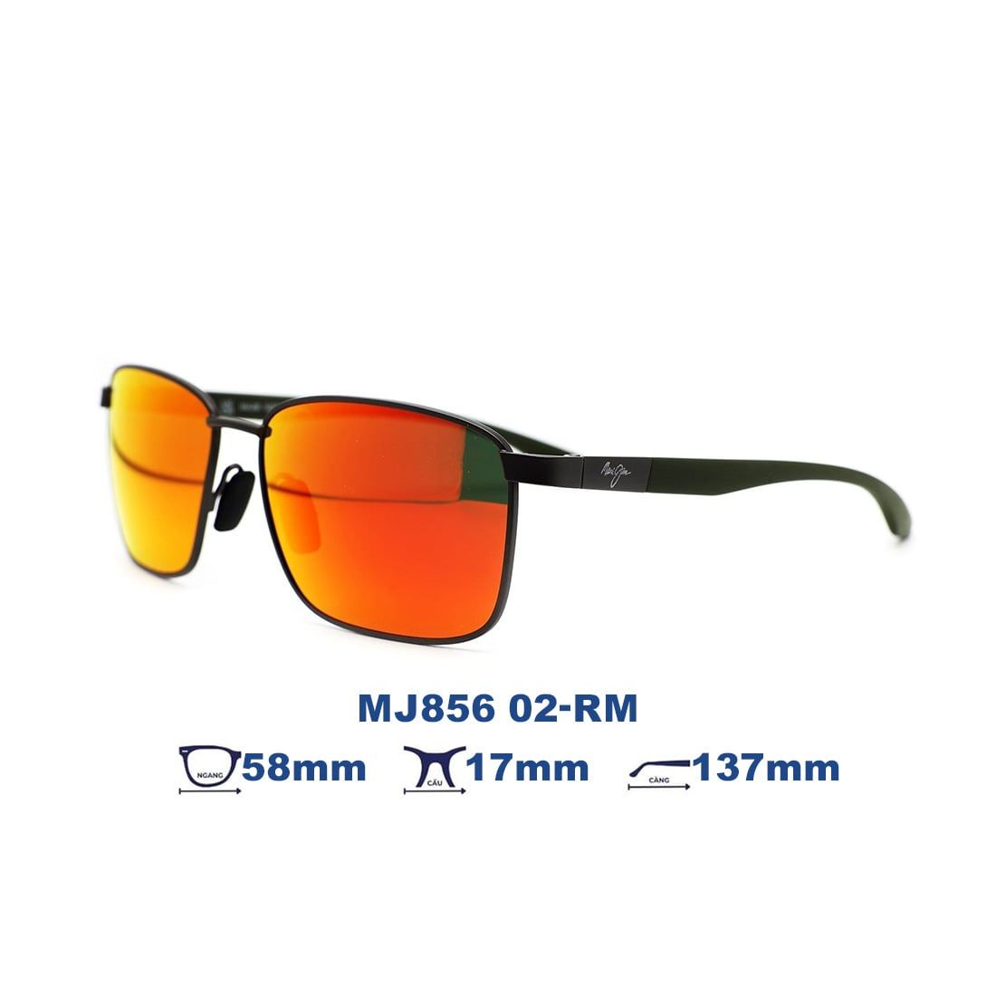 Kính mát MAUI JIM MJ856 02-RM