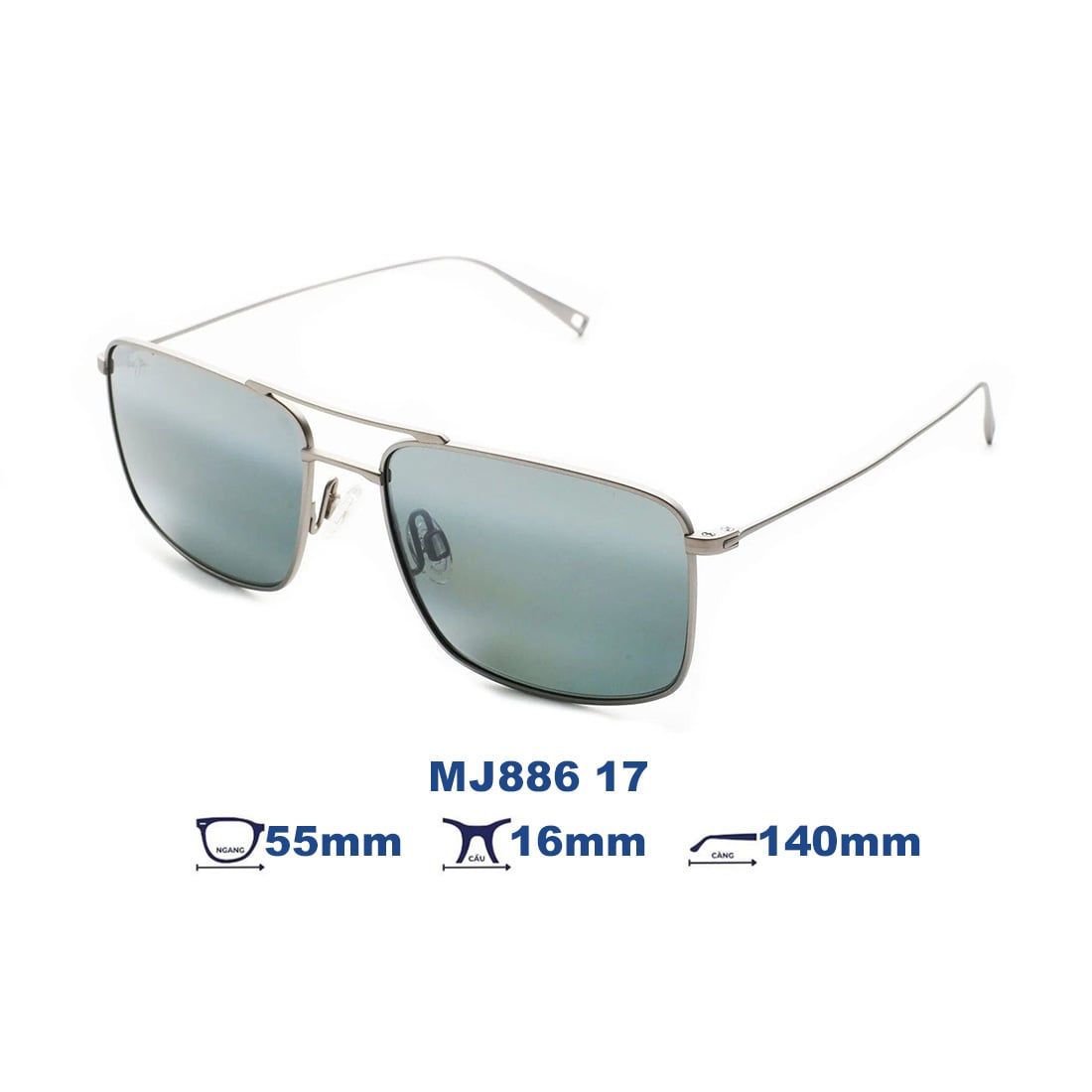 Kính mát MAUI JIM MJ886 17
