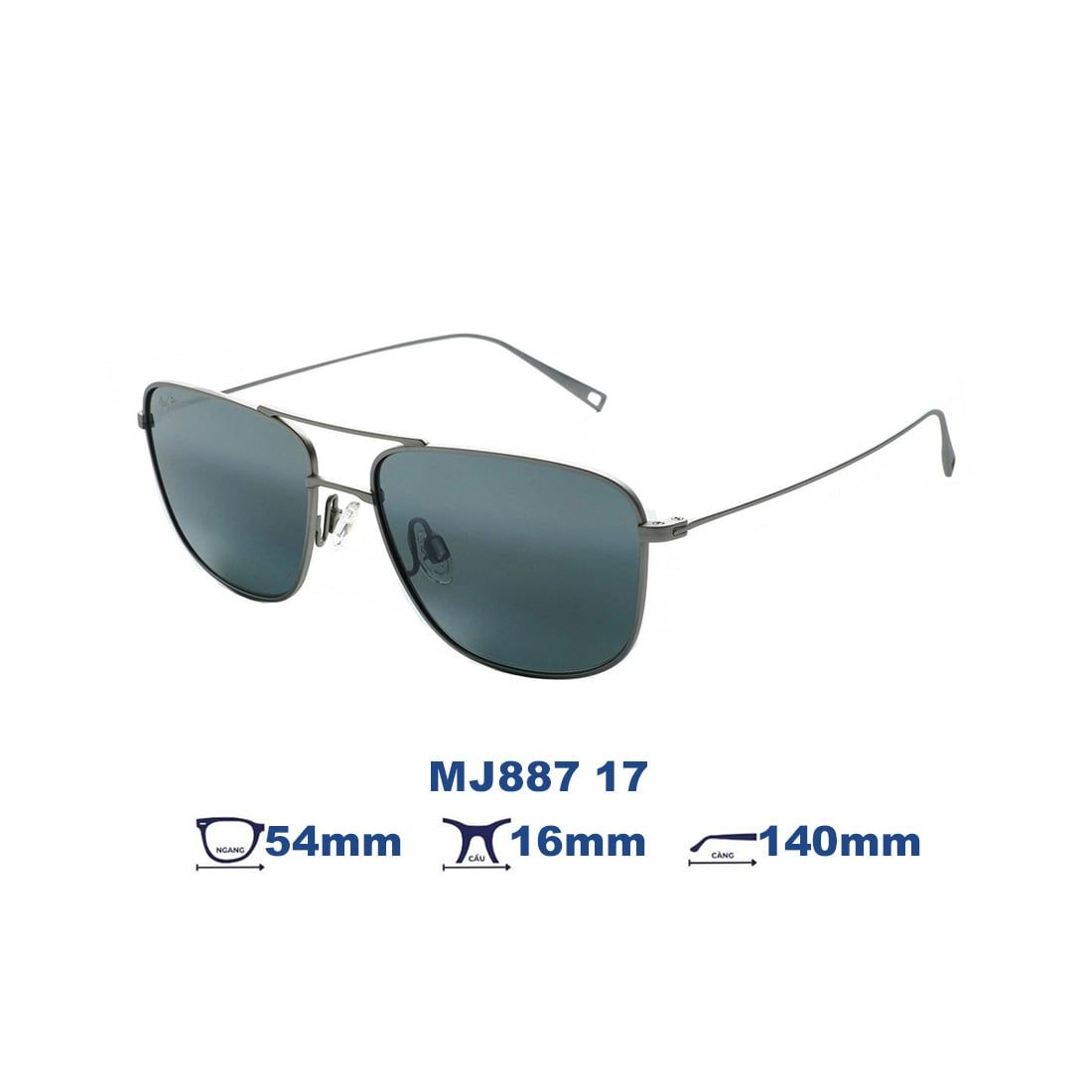 Kính mát MAUI JIM MJ887 17