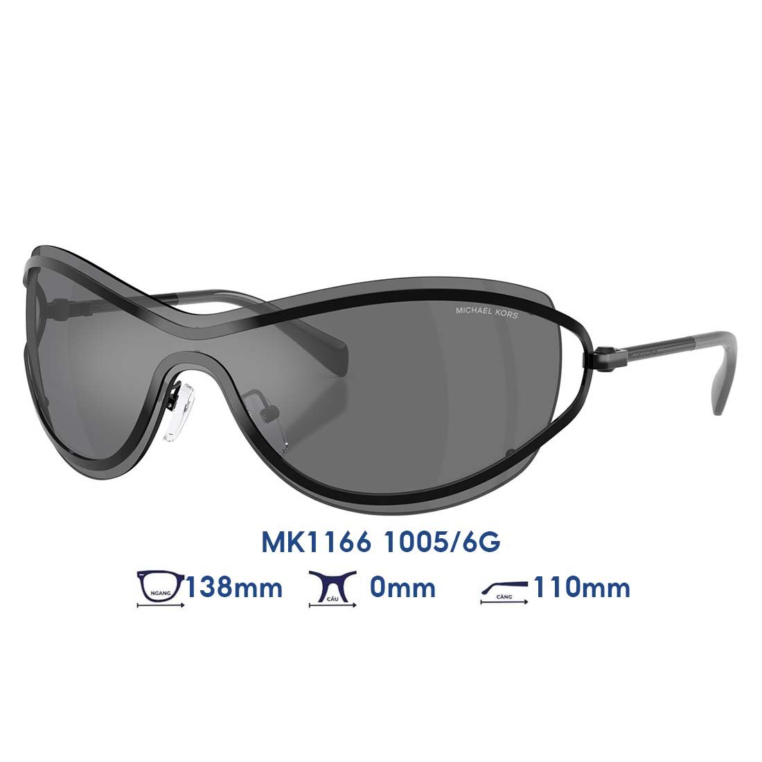  Kính mát MICHAEL KORS MK1166 1005/6G 