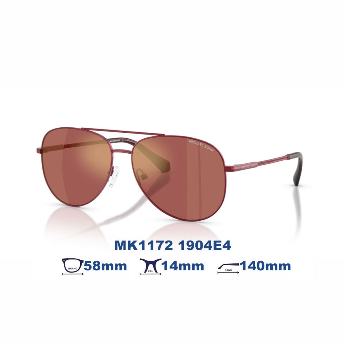  Kính mát MICHAEL KORS MK1172 1904E4 