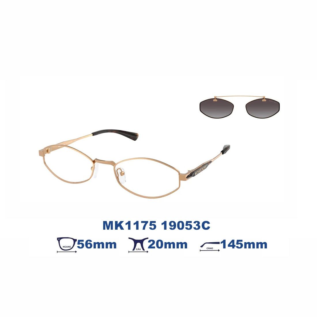  Gọng kính MICHAEL KORS MK1175 19053C 