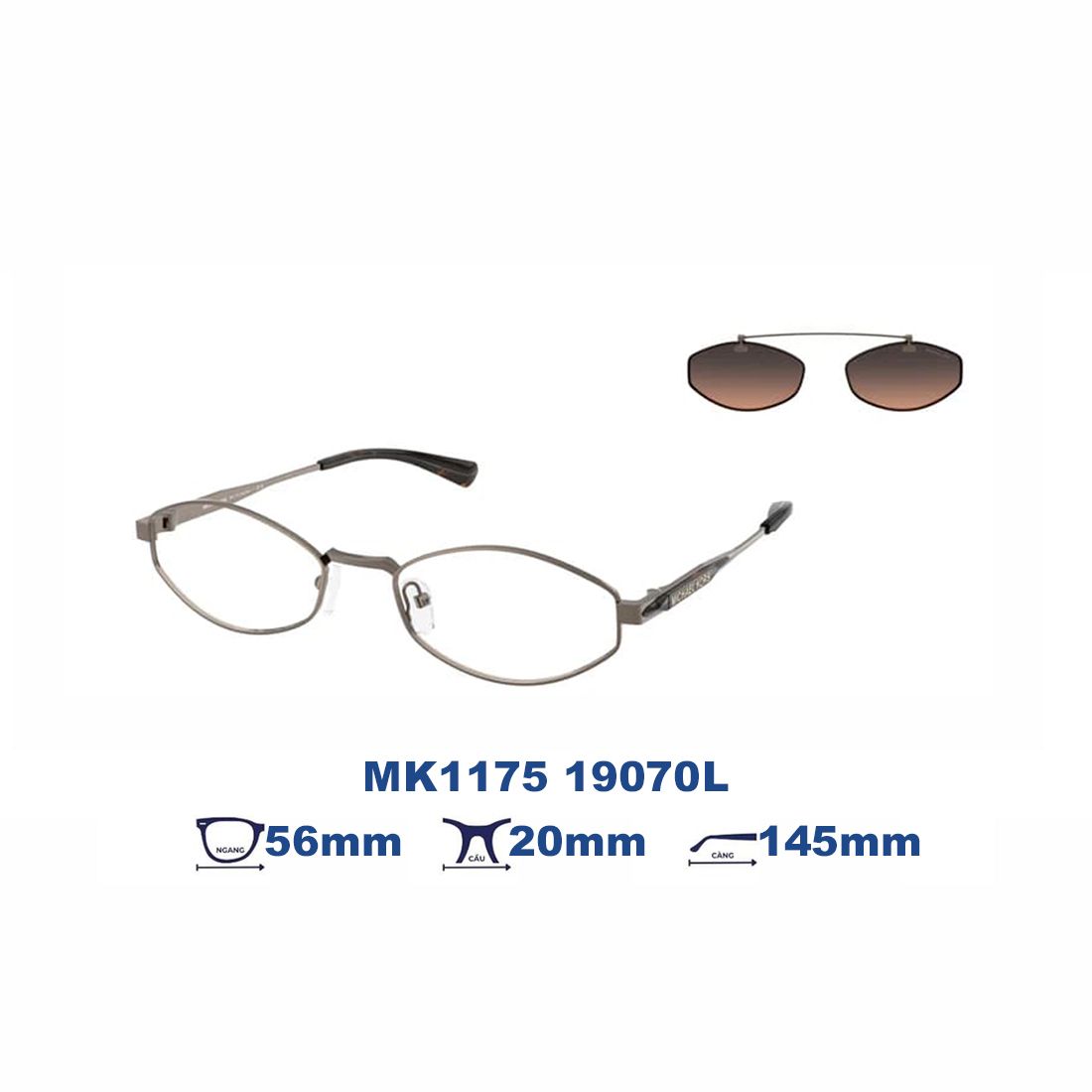  Gọng kính MICHAEL KORS MK1175 19070L 