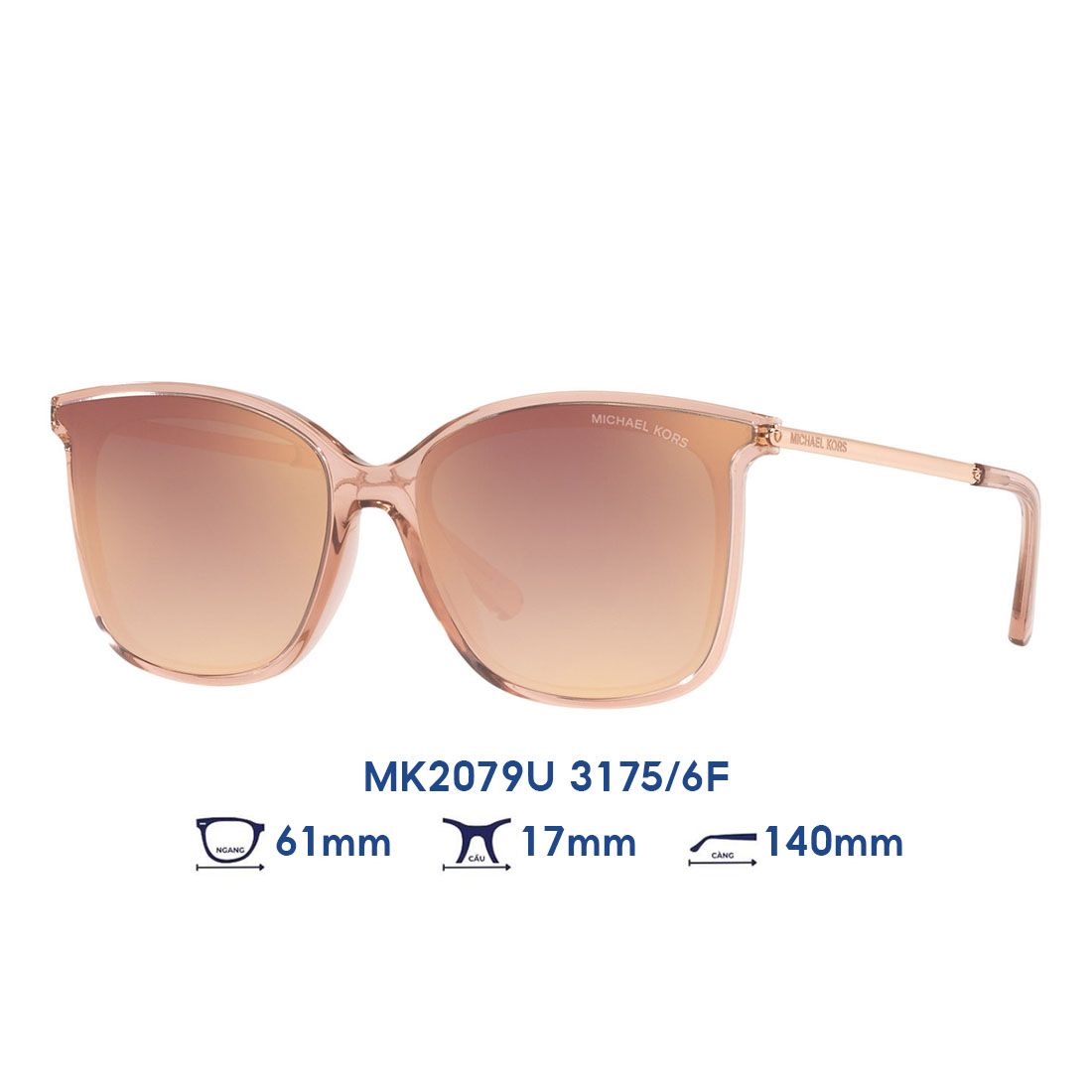 Kính mát MICHAEL KORS MK2079U 3175/6F