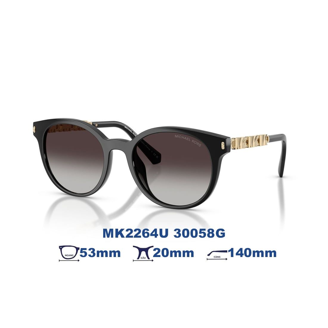  Kính mát MICHAEL KORS MK2264U 30058G 