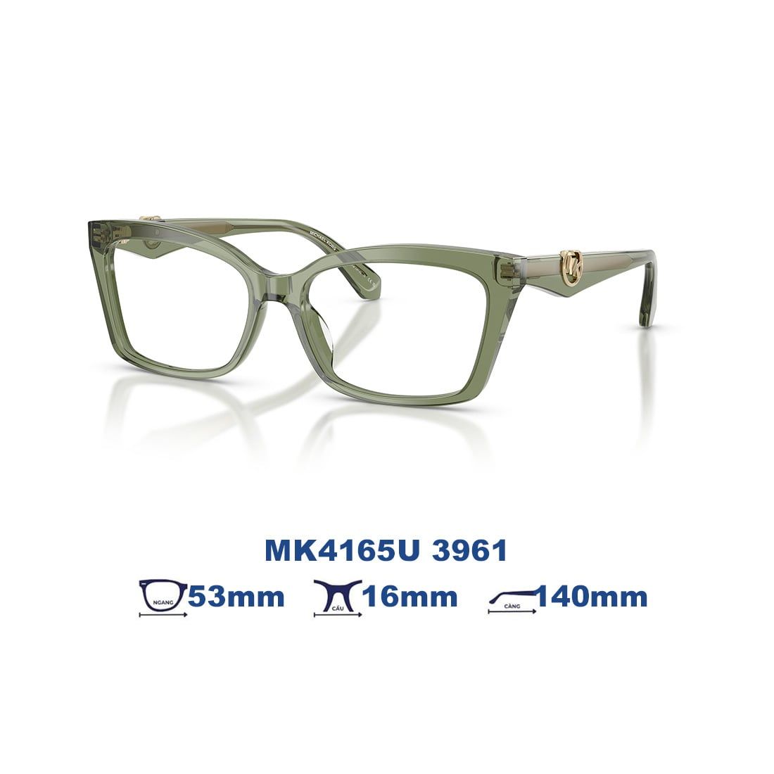  Gọng kính MICHAEL KORS MK4165U 3961 