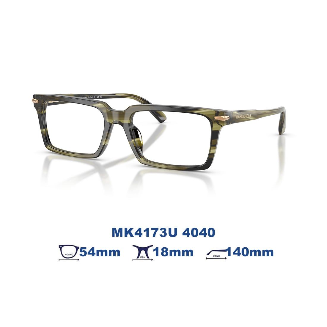  Gọng kính MICHAEL KORS MK4173U 4040 