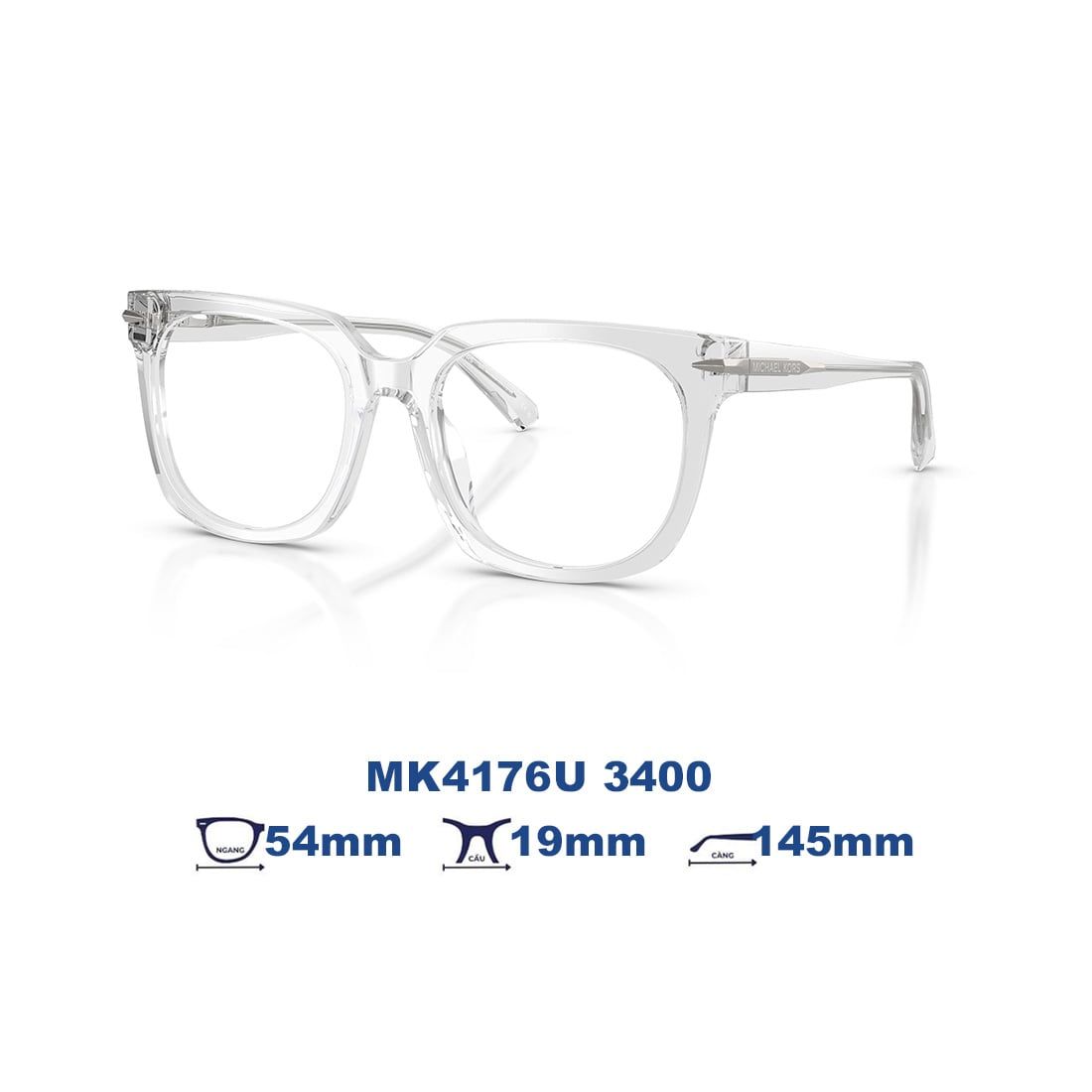  Gọng kính MICHAEL KORS MK4176U 3400 