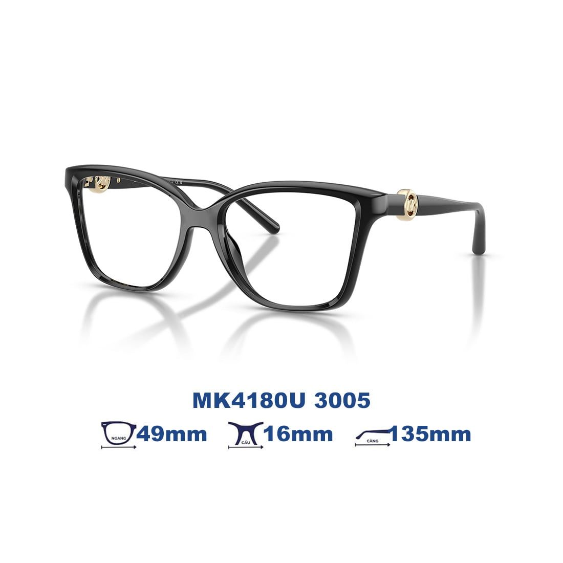  Gọng kính MICHAEL KORS MK4180U 3005 