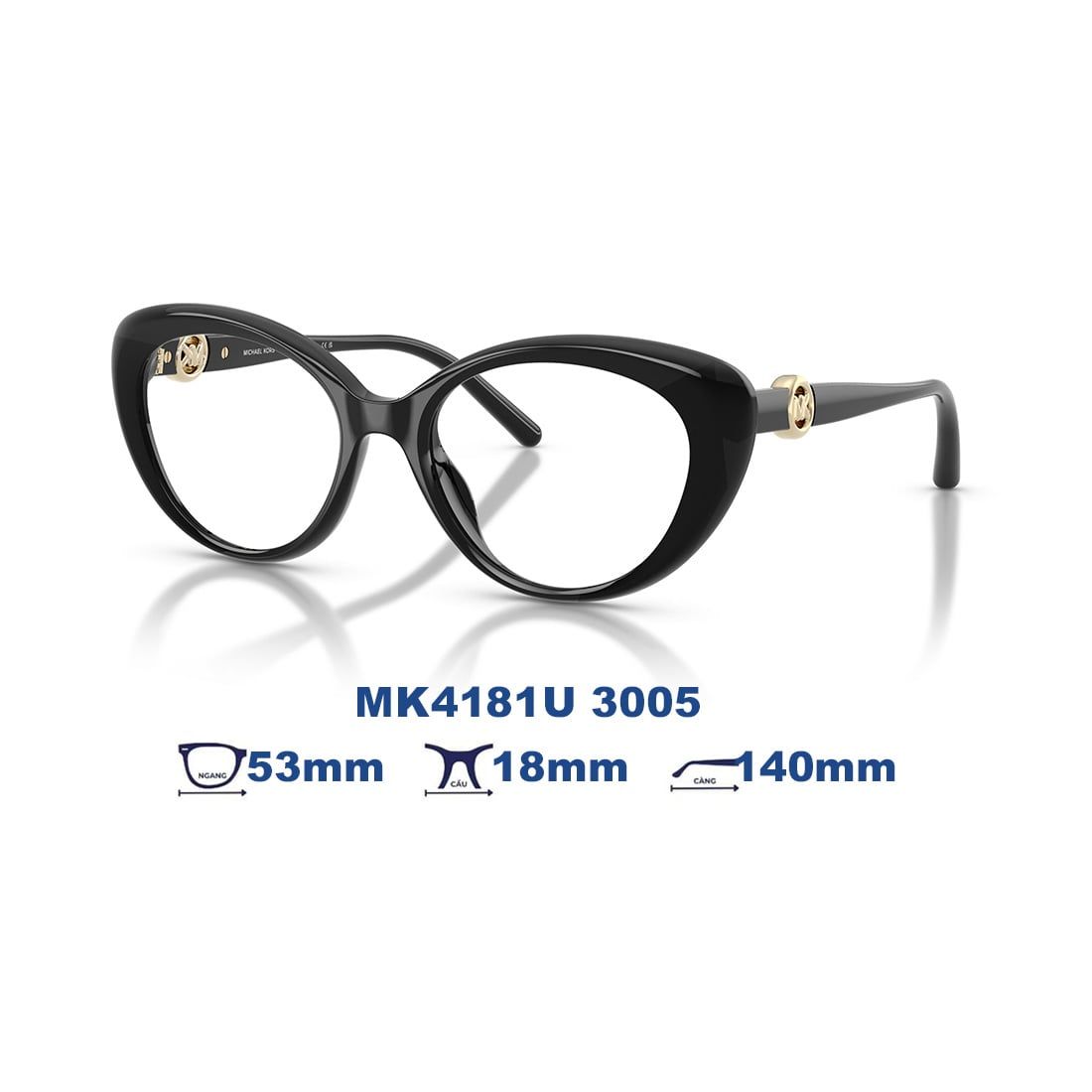  Gọng kính MICHAEL KORS MK4181U 3005 