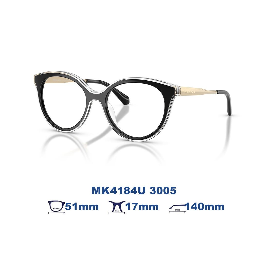 Gọng kính MICHAEL KORS MK4184U 3005
