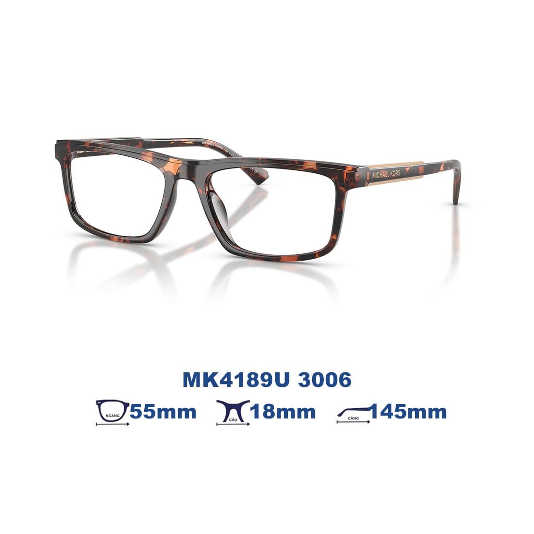 Gọng kính MICHAEL KORS MK4189U 3006