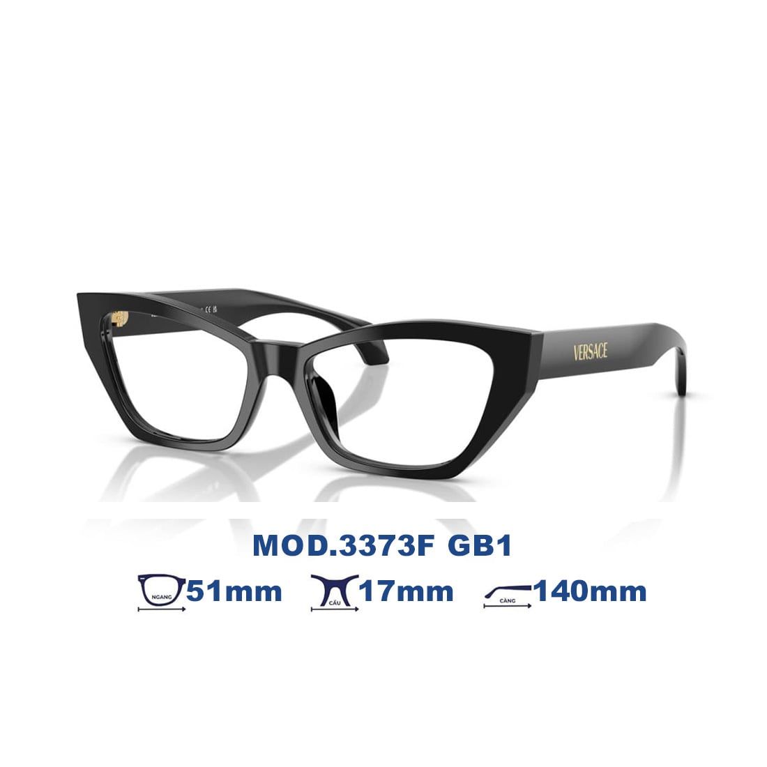 Gọng kính VERSACE MOD.3373F GB1