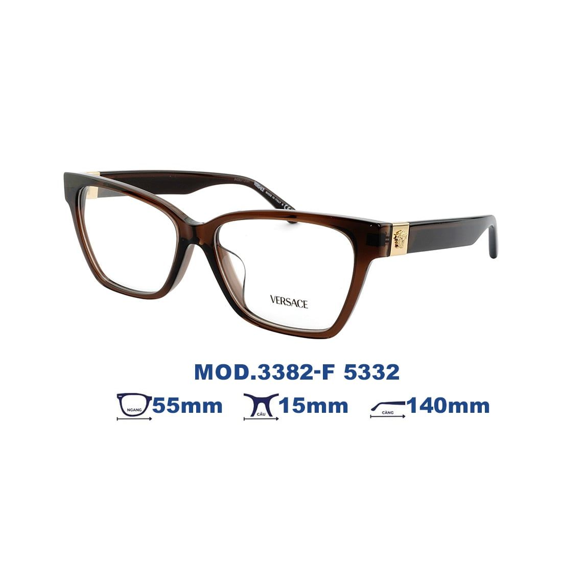 Gọng kính VERSACE MOD.3382-F 5332 