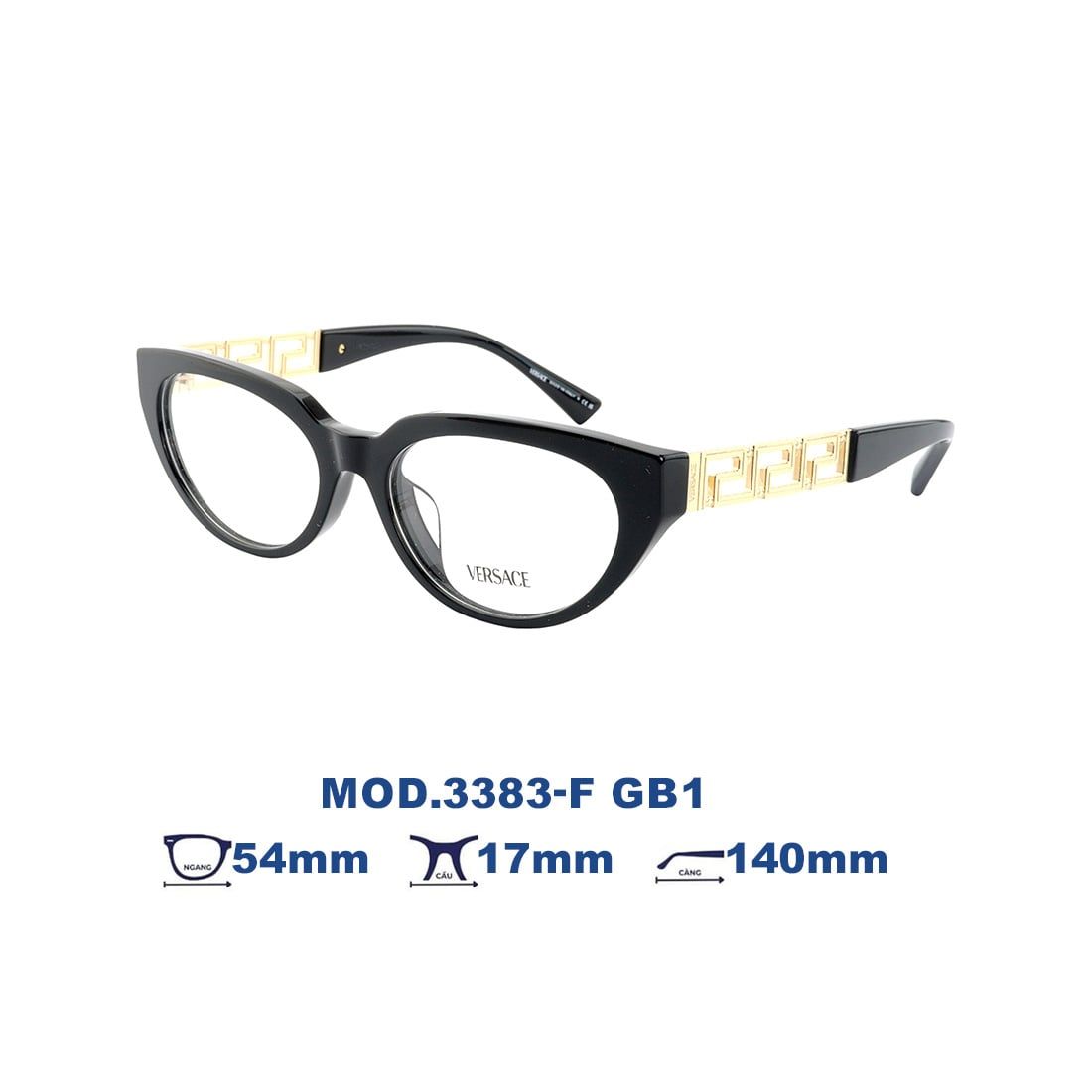  Gọng kính VERSACE MOD.3383-F GB1 