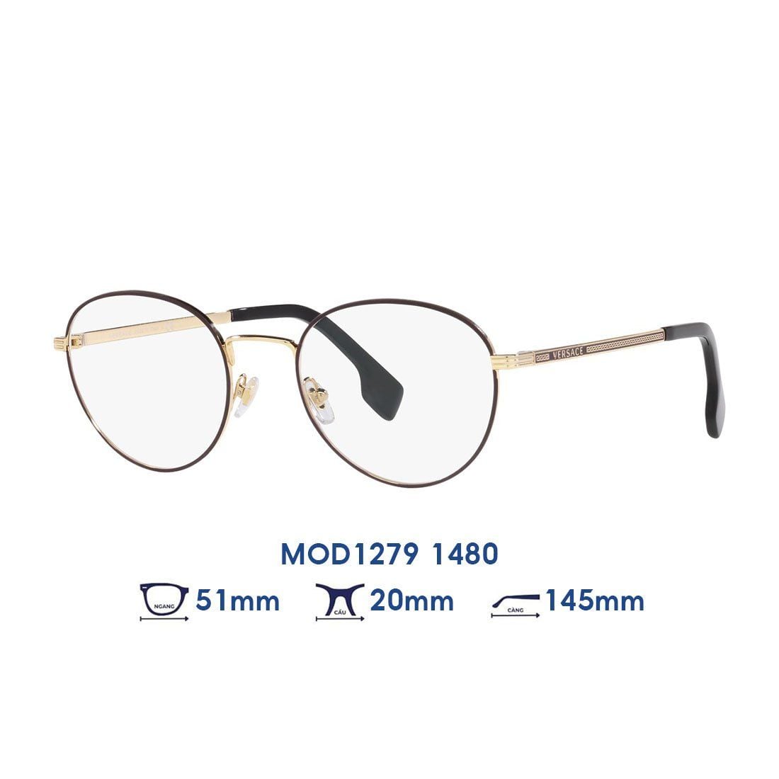 Gọng kính VERSACE MOD1279 1480