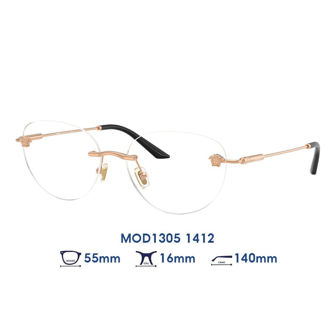Gọng kính VERSACE MOD1305 1412