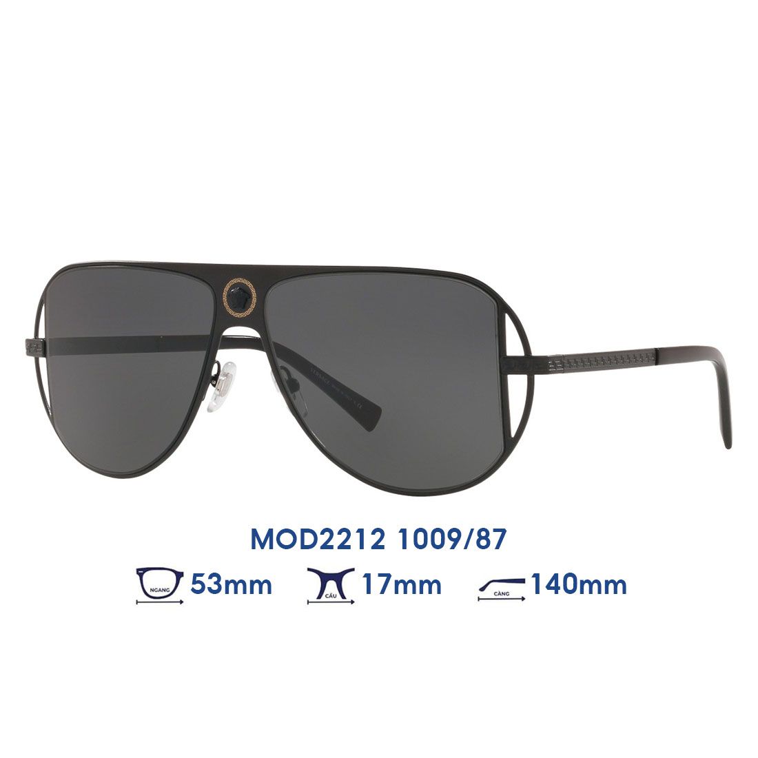Kính mát VERSACE MOD2212 1009/87