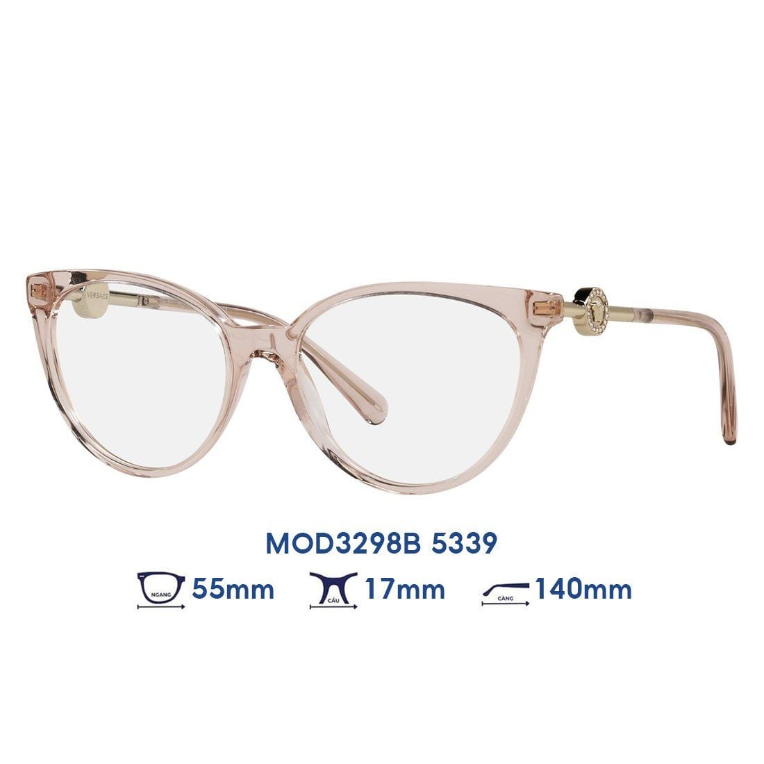 Gọng kính VERSACE MOD3298B 5339