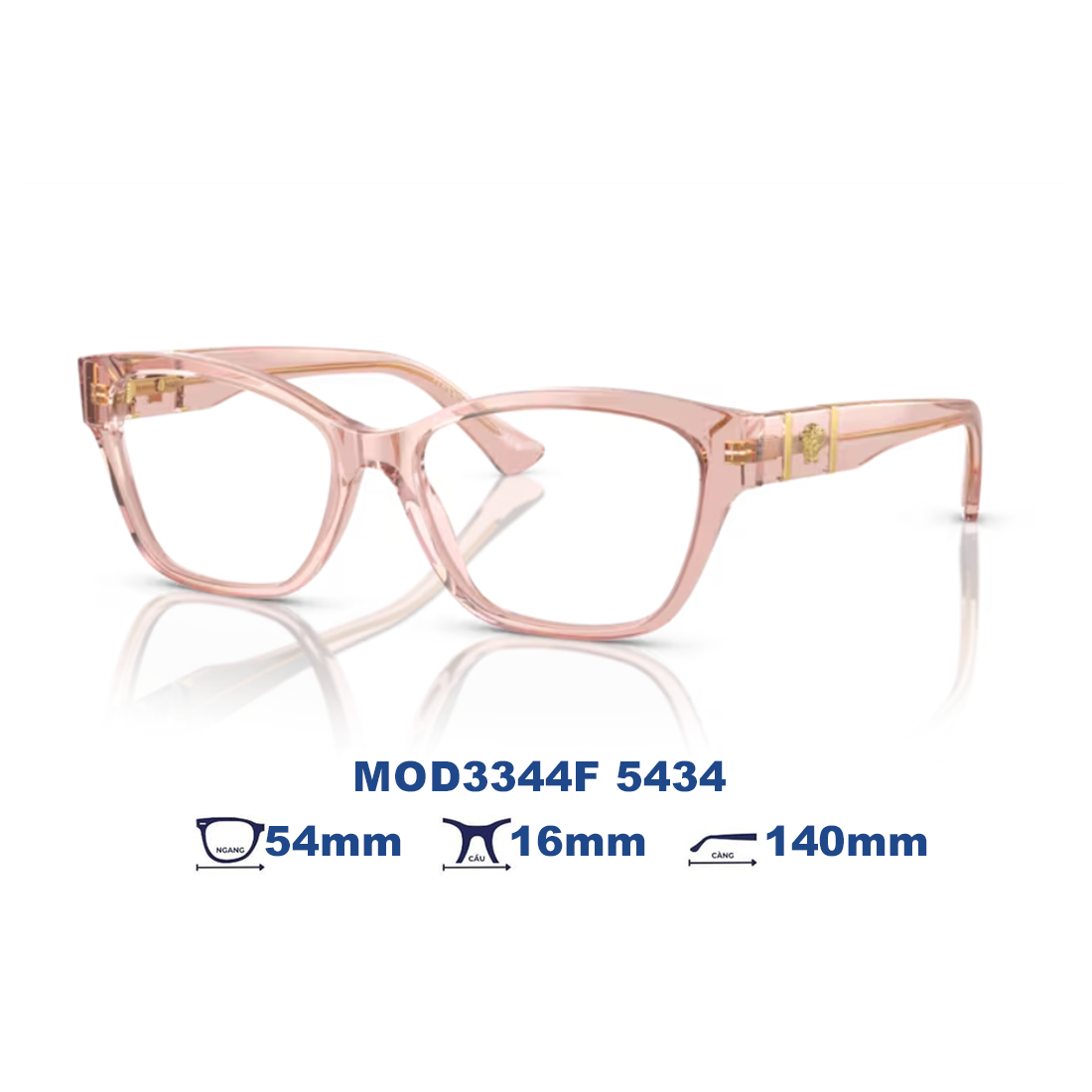 Gọng kính VERSACE MOD3344F 5434