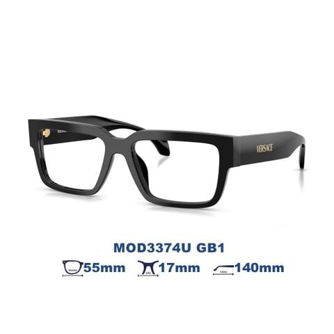 Gọng kính VERSACE MOD3374U GB1 màu đen