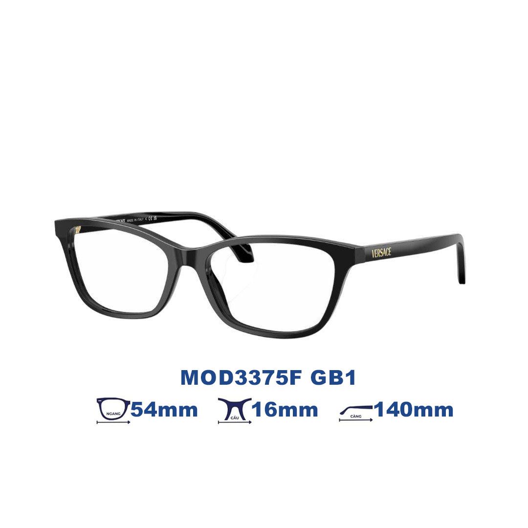 Gọng kính VERSACE MOD3375F GB1