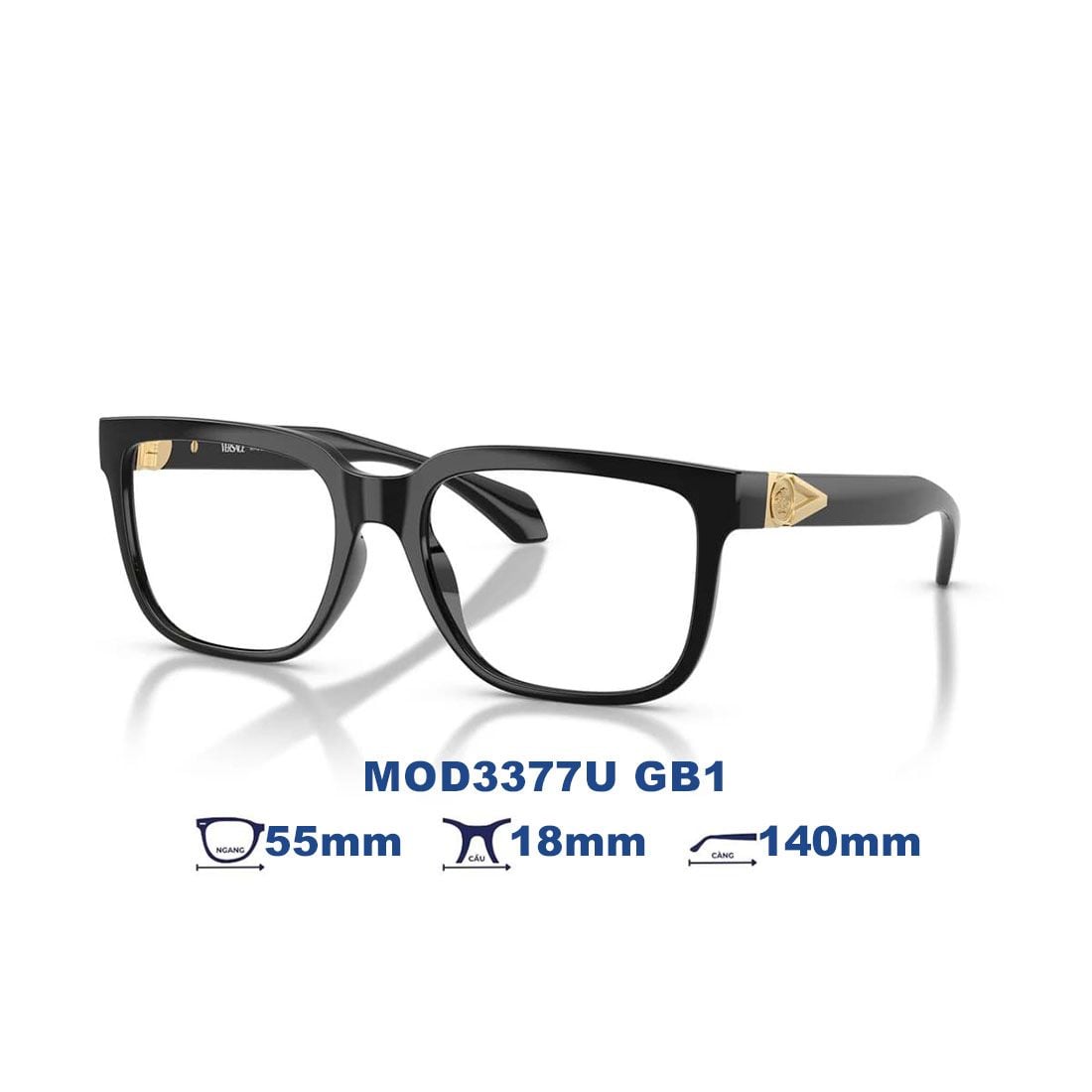 Gọng kính VERSACE MOD3377U GB1