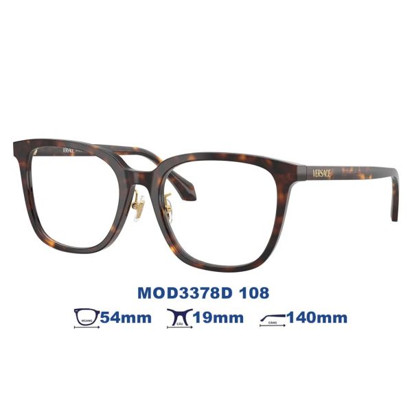 Gọng kính VERSACE MOD3378D 108