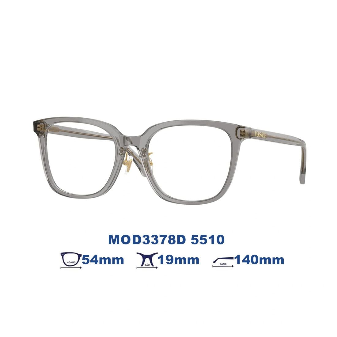 Gọng kính VERSACE MOD3378D 5510