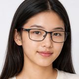 Gọng kính trẻ em Rayban Junior RY1061 4102 - Xám súng mờ – người mẫu đeo kính
