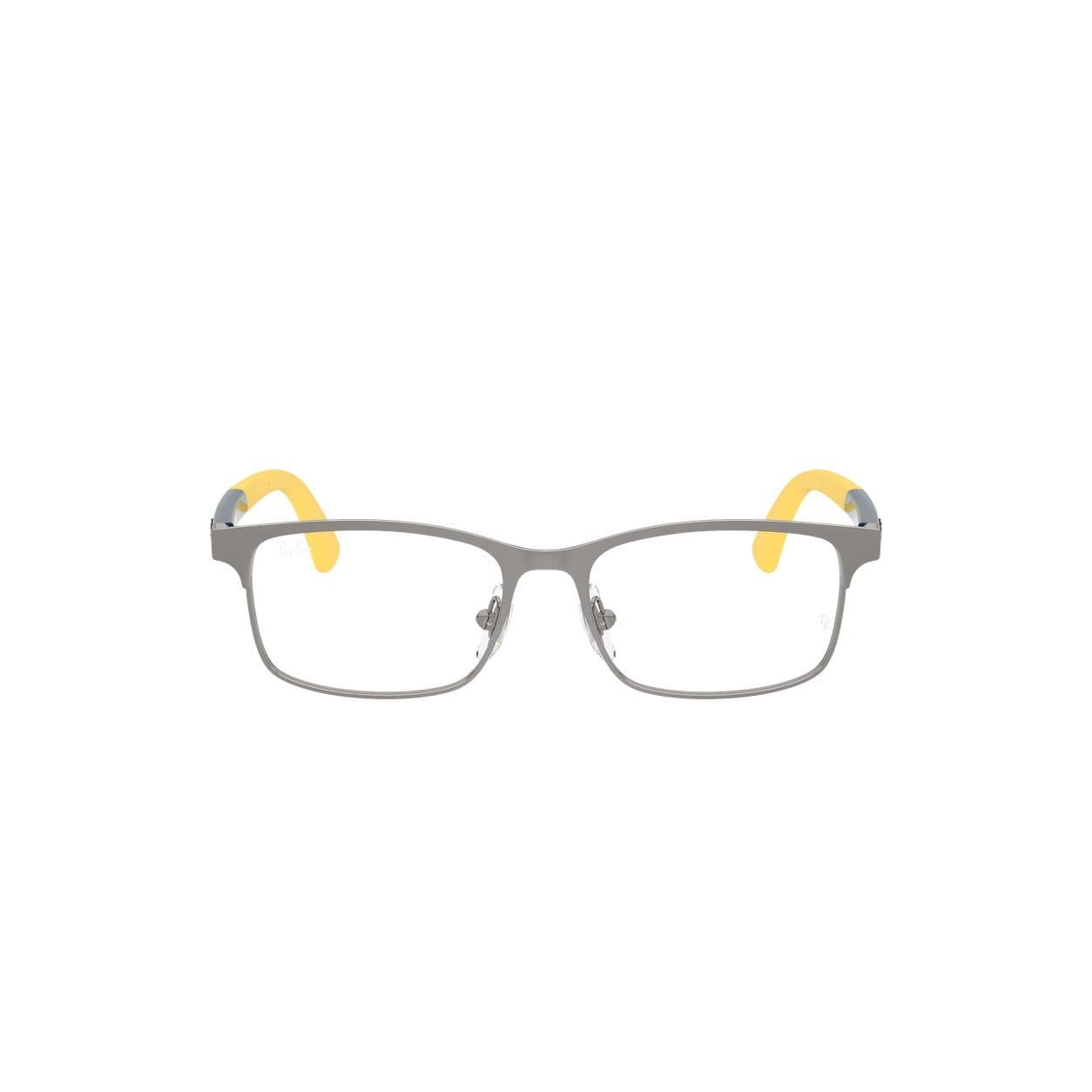 Gọng kính trẻ em Rayban Junior RY1061 4102 - Xám súng mờ – ảnh chính diện trên nền trắng