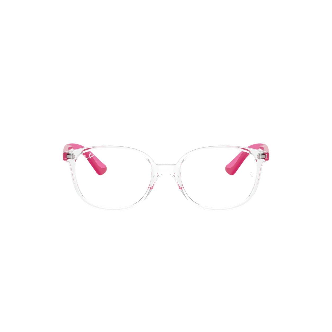 Gọng kính trẻ em Rayban Junior RY1598 7536 - Trong suốt – ảnh chính diện trên nền trắng