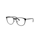 Gọng kính trẻ em Rayban Junior RY9552V 4064 - Đen phối bạc – góc nghiêng 3/4