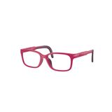 Gọng kính trẻ em Rayban Junior RYA1980 7531 - Tím đậm và tím – góc nghiêng 3/4