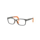 Gọng kính trẻ em Rayban Junior RYA1980 7533 - Xám và cam – góc nghiêng 3/4