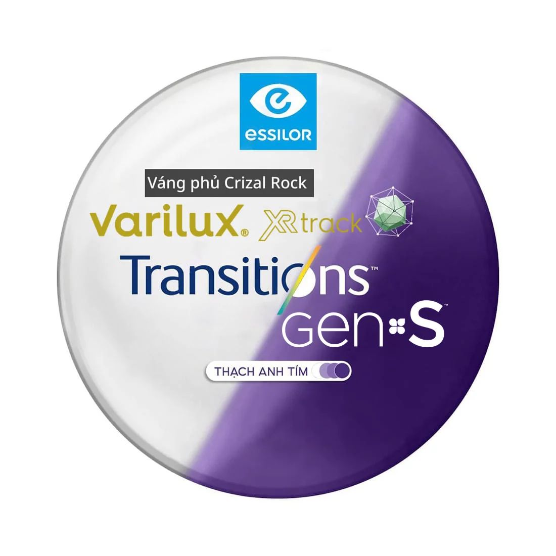 Tròng Đánh Essilor Varilux XR Track - Công Nghệ AI Phản Ứng Theo Mắt