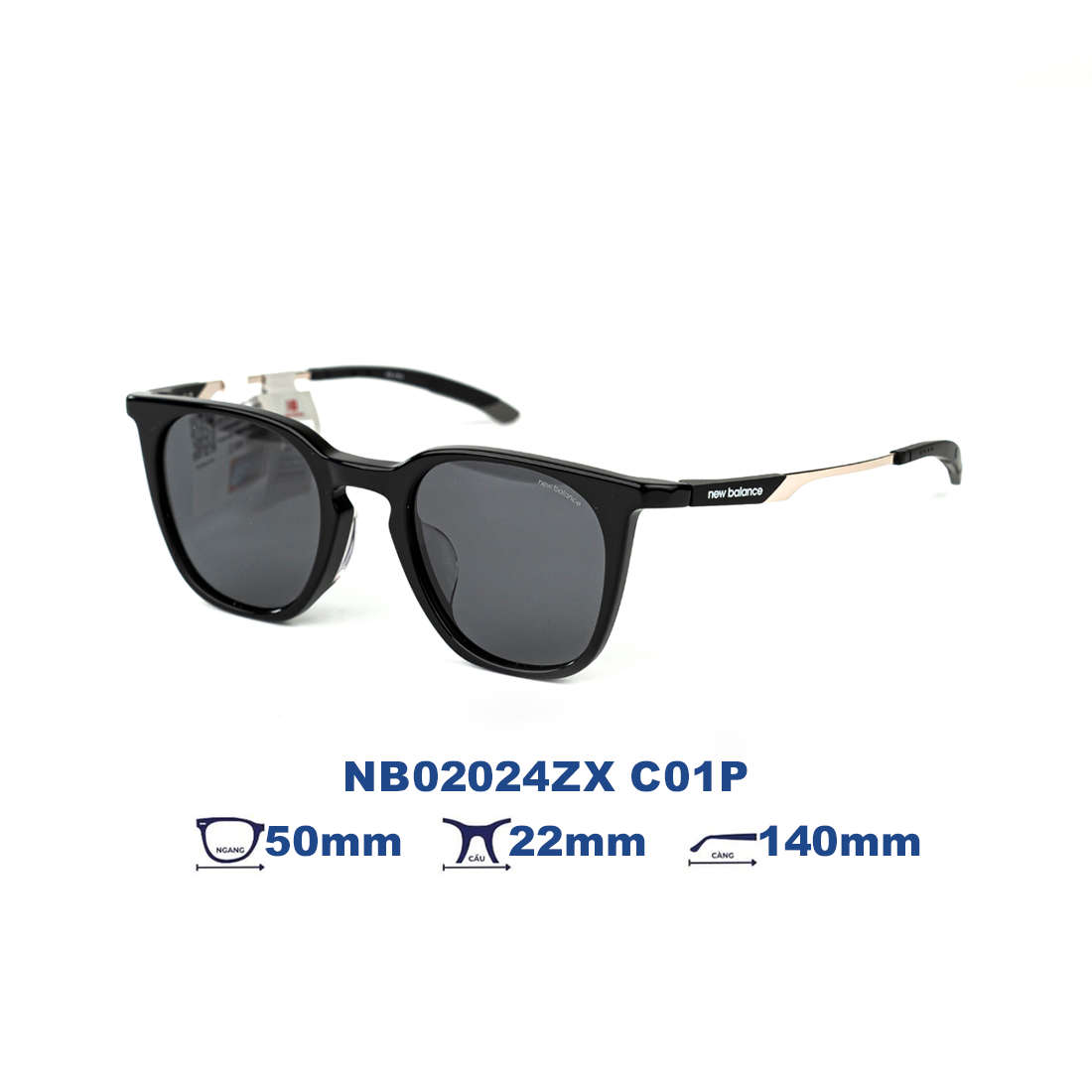 Kính mát NEW BALANCE NB02024ZX C01P