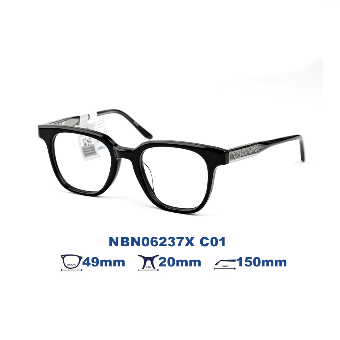  Gọng kính NEW BALANCE NBN06237X C01 
