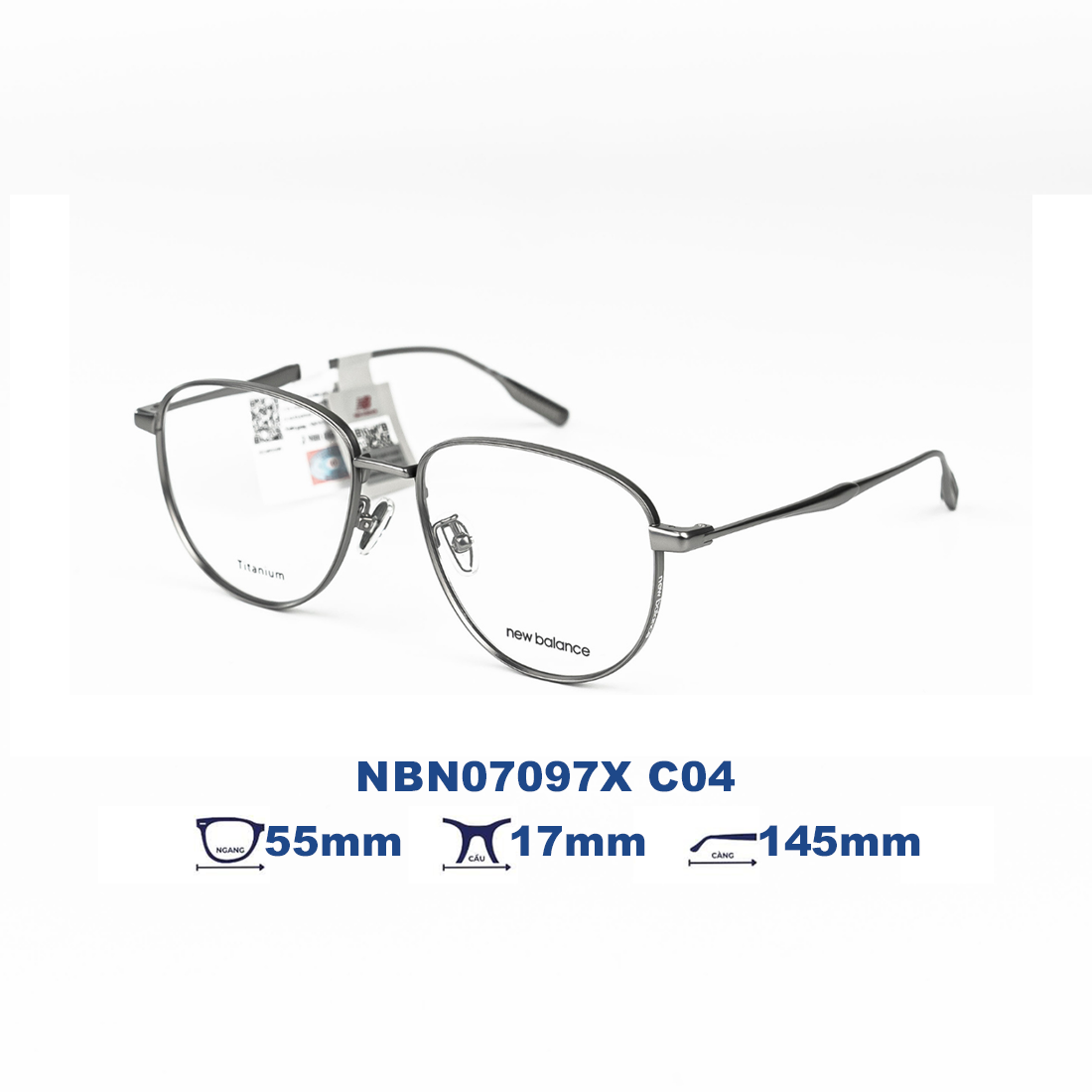  Gọng kính NEW BALANCE NBN07097X C04 