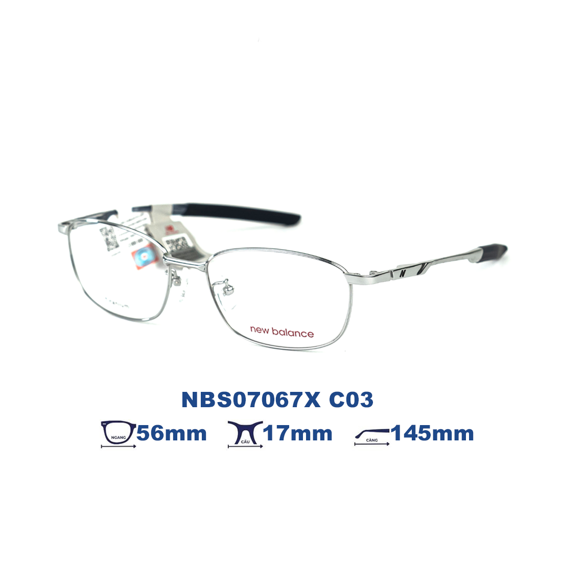 Gọng kính NEW BALANCE NBS07067X C03
