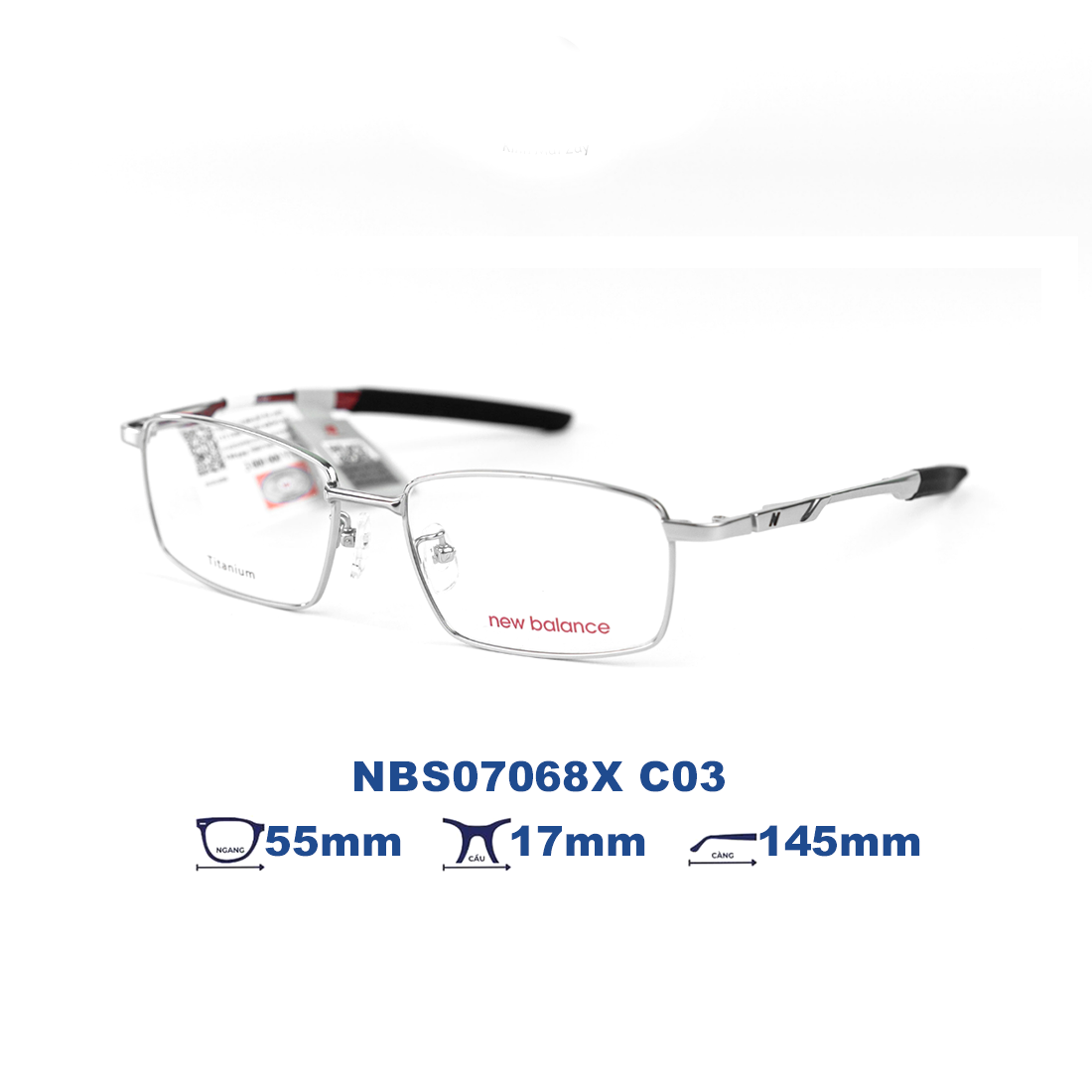  Gọng kính NEW BALANCE NBS07068X C03 